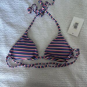Dippin Daisy’s Palm Tie Back Triangle Bikini Top Pipeline *SOLD OUT ONLINE*